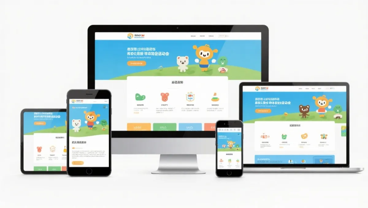 动物运动会多端适配与界面展示